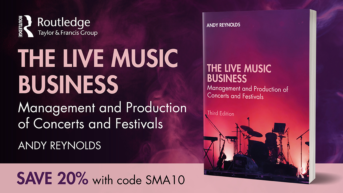 the live music business - a book about the management and production of concerts and festivals